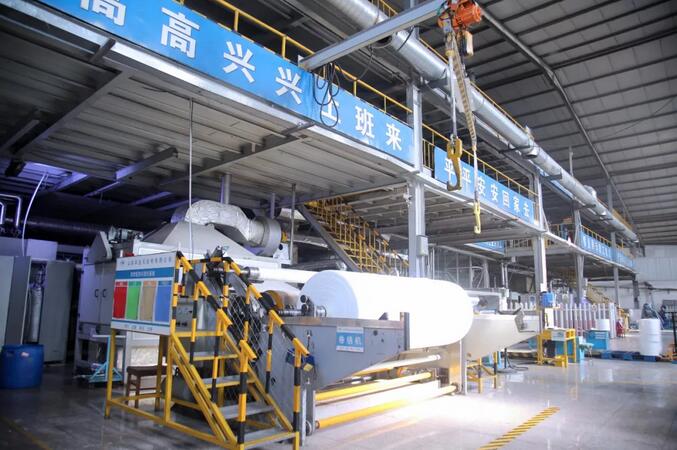 打造現(xiàn)代化先進無紡布車間